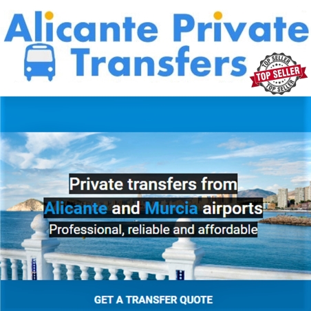 Benitachell private transfers to Alicante airport
