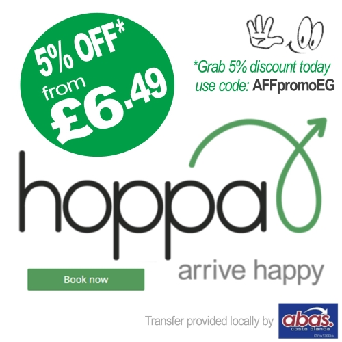 hoppa transfers - arrive happy!